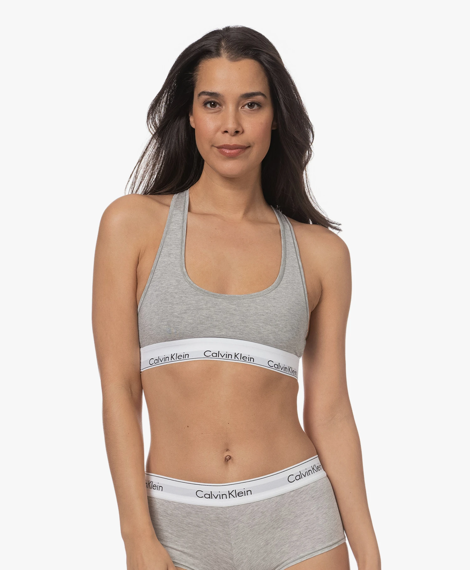 Calvin Klein Modern Cotton Bralette - Grijs 1 Calvin Klein Modern Cotton Bralette - Grijs
