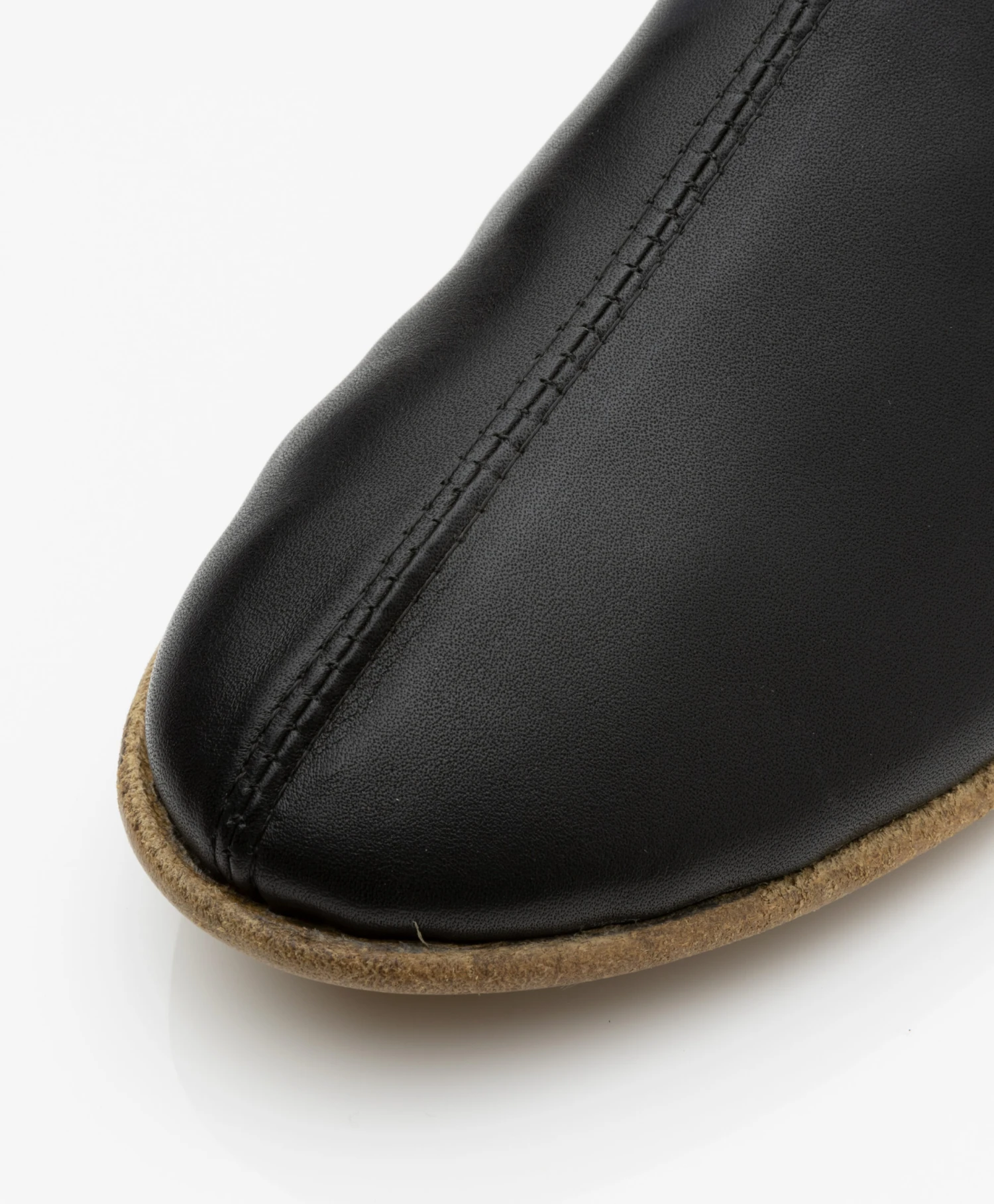 Surée Leren Mules - Onyx Zwart 3 Surée Leren Mules - Onyx Zwart - Afbeelding 3