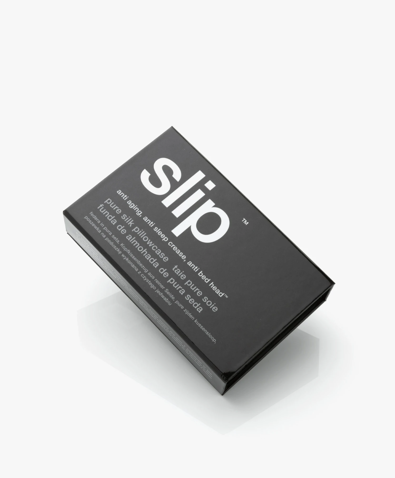 Slip™ Mulberry Zijden Kussensloop - Zwart 5 Slip™ Mulberry Zijden Kussensloop - Zwart - Afbeelding 5