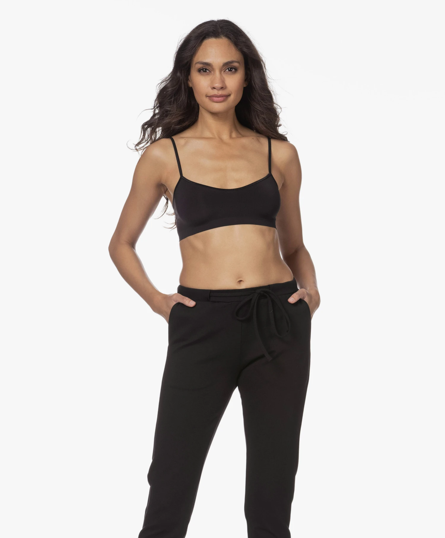 Hanro Microvezel Bralette - Zwart 2 Hanro Microvezel Bralette - Zwart - Afbeelding 2