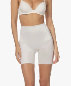 Spanx® Shaping Satin High-Rise Short - Linen