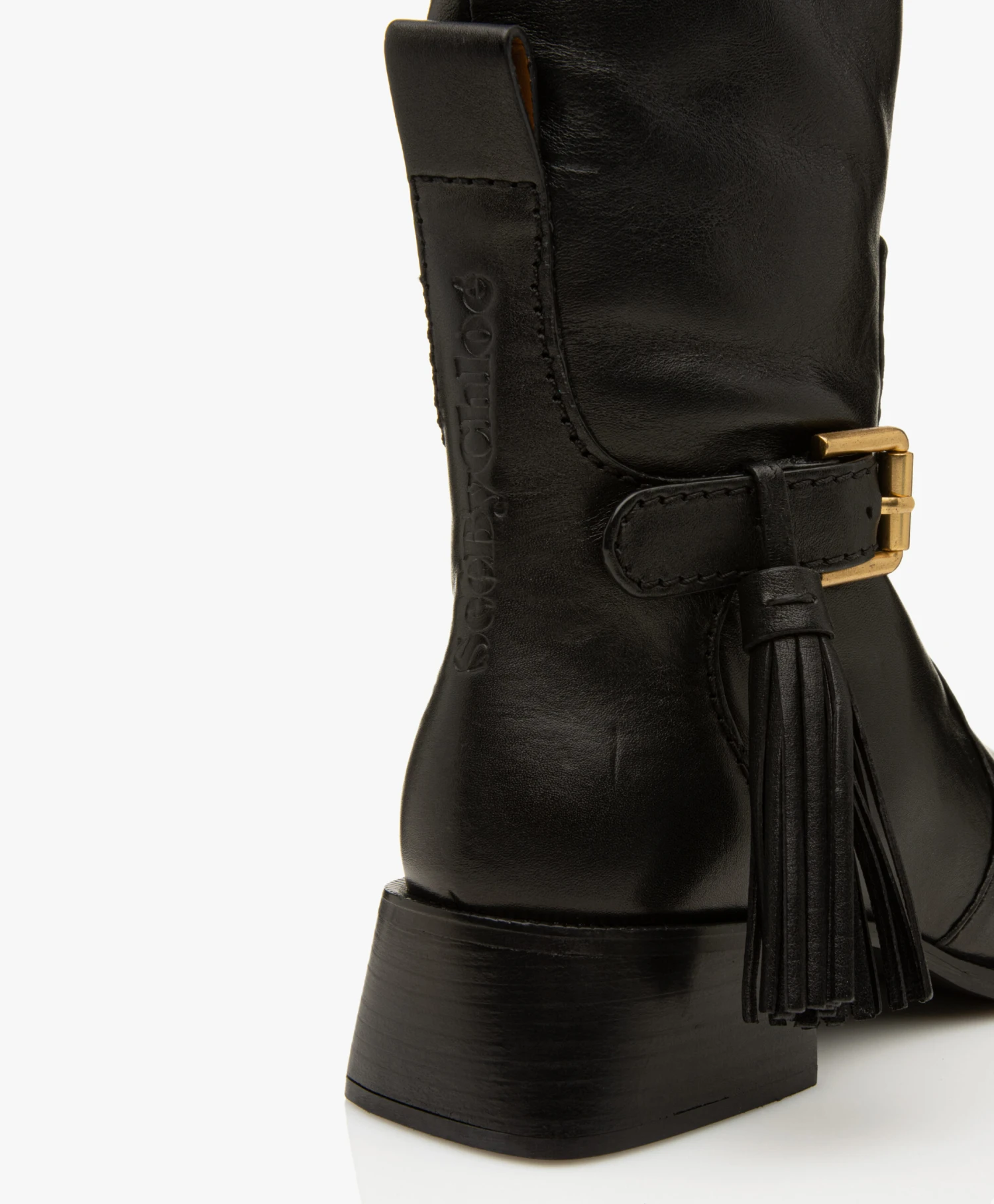 See By Chloé Lory Leren Overknee Laarzen - Zwart 6 See By Chloé Lory Leren Overknee Laarzen - Zwart - Afbeelding 6