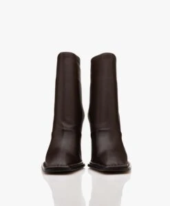 Alias Mae Abbie Leren Stilettohak Enkellaarzen - Choc -Mode Kleding b2a05f3f 71bb 4a1d 97d7 10f33deaca16 08