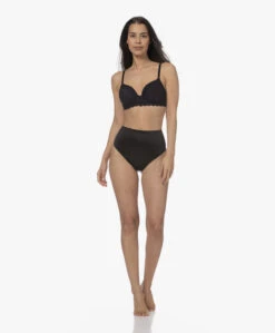 Hanro Moments T-Shirt Bh Met Kant - Zwart -Mode Kleding b316d1b7 99d2 456e baa6 e33f8a90b5c0 360