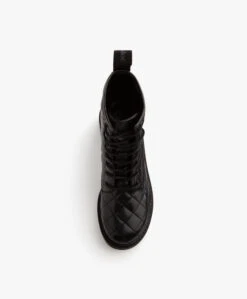 See By Chloé Jodie Doorgestikte Combat Boots - Zwart -Mode Kleding b34dcb8f bea0 49d7 9845 5a49ea222cb2 02