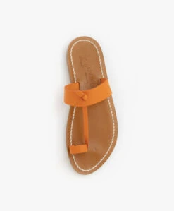 K. Jacques St. Tropez Ganges Leren Teensandalen - Mandarine 25 K. Jacques St. Tropez Ganges Leren Teensandalen - Mandarine -Mode Kleding b420cd46 92c7 4de6 93cb 365f38d3954a 249
