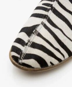 Surée Hairy Leren Print Mules - Zebra -Mode Kleding b49b1d61 9e17 49ad af82 478d8e31a249