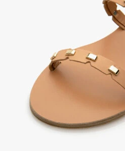 Ancient Greek Sandals Coco Leren Stud Sandalen - Natural -Mode Kleding b5458b83 c7af 4539 ab5e d8e4357d3c8d 279