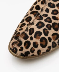 Surée Hairy Leren Print Mules - Leo -Mode Kleding b55c546c b2b3 433d b698 9ef991dc6ca8