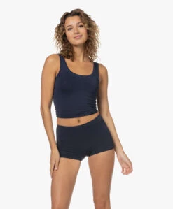 Hanro Touch Feeling Tanktop - Deep Navy -Mode Kleding b5e0f3ab bb67 49d8 a5d9 a9e6ce02d83f 300