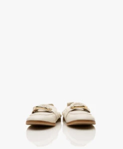 See By Chloé Hana Leren Loafers - Gesso -Mode Kleding b601e3b9 4dea 4733 a5e8 47f68262bd2c 05