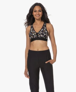 Deblon Sports Charly Bh Top - Leopard Off-White -Mode Kleding b91e2a50 a138 4590 ac61 491558761f9f 156
