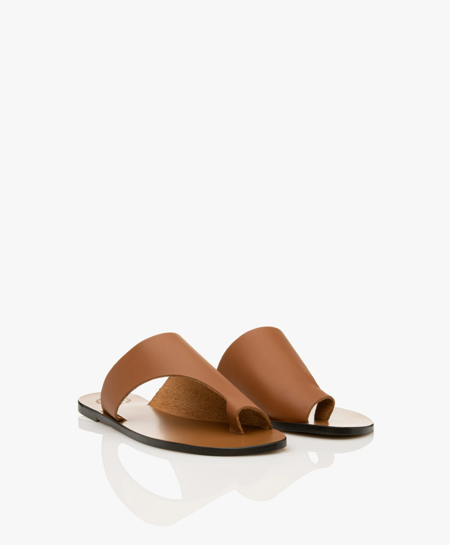 Atp Atelier Rosa Leren Slippers - Brandy 4 Atp Atelier Rosa Leren Slippers - Brandy - Afbeelding 4