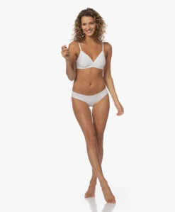 Hanro Invisible Cotton Brazilian Slip - Wit -Mode Kleding bab0f2c3 93f4 4361 b56f 03fba76be748 101