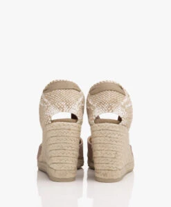 Castañer Carina 10Cm Canvas Sleehak Espadrilles - Tostado -Mode Kleding bce31d25 6039 449d 8741 f27d0f3f257a 11