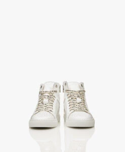 Zadig & Voltaire High Flash Geperforeerd Leren High-Top Sneakers - Wit -Mode Kleding be6d8d8a 1bff 4465 a008 0cd496525e82 583