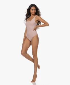 Wolford Ribjersey String Body - Powder Pink -Mode Kleding bf81338a 052c 4f2c b839 b83372f5103e 58