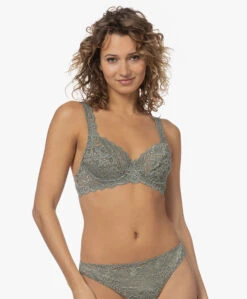 Hanro Moments Beugel Soft Bh - Antique Green