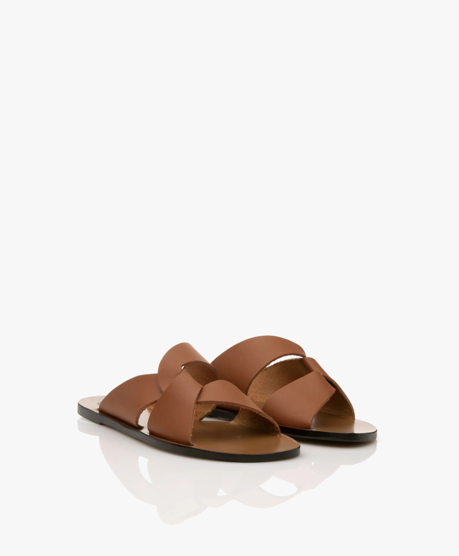 Atp Atelier Allai Leren Slippers - Brandy 3 Atp Atelier Allai Leren Slippers - Brandy - Afbeelding 3