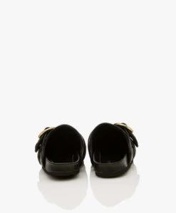 See By Chloé Jodie Doorgestikte Mules - Zwart -Mode Kleding c0e4136c b31f 4600 8c4f 67b4de581d61 14