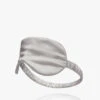By Dariia Day Mulberry Zijden Slaapmasker - Zilvergrijs