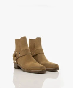 Re/Done Cavalry Suède Enkellaarzen - Caramel -Mode Kleding c39cb17f a8fa 408b 9c38 3b94ea48b3b3 788