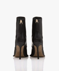 Alias Mae Abbie Leren Stilettohak Enkellaarzen - Zwart -Mode Kleding c3bec97f 416a 4532 bd56 67aef6e4725e 06