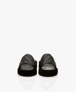 Atp Atelier Bergamo Nappa Leren Sandalen Met Plateauzool - Zwart -Mode Kleding c76beef2 77ac 40d6 8cc5 df5fa9b5189e 1037