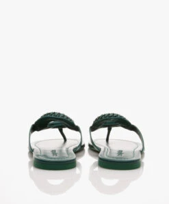 See By Chloé Hana Leren Slippers - Medium Groen -Mode Kleding cbad4653 b894 47f7 b03a b9ab960fd960 145