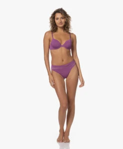 Calvin Klein Microfiber En Kanten String - Amethyst -Mode Kleding cc366dd9 f39e 4356 93f3 43e546a09c8f 62