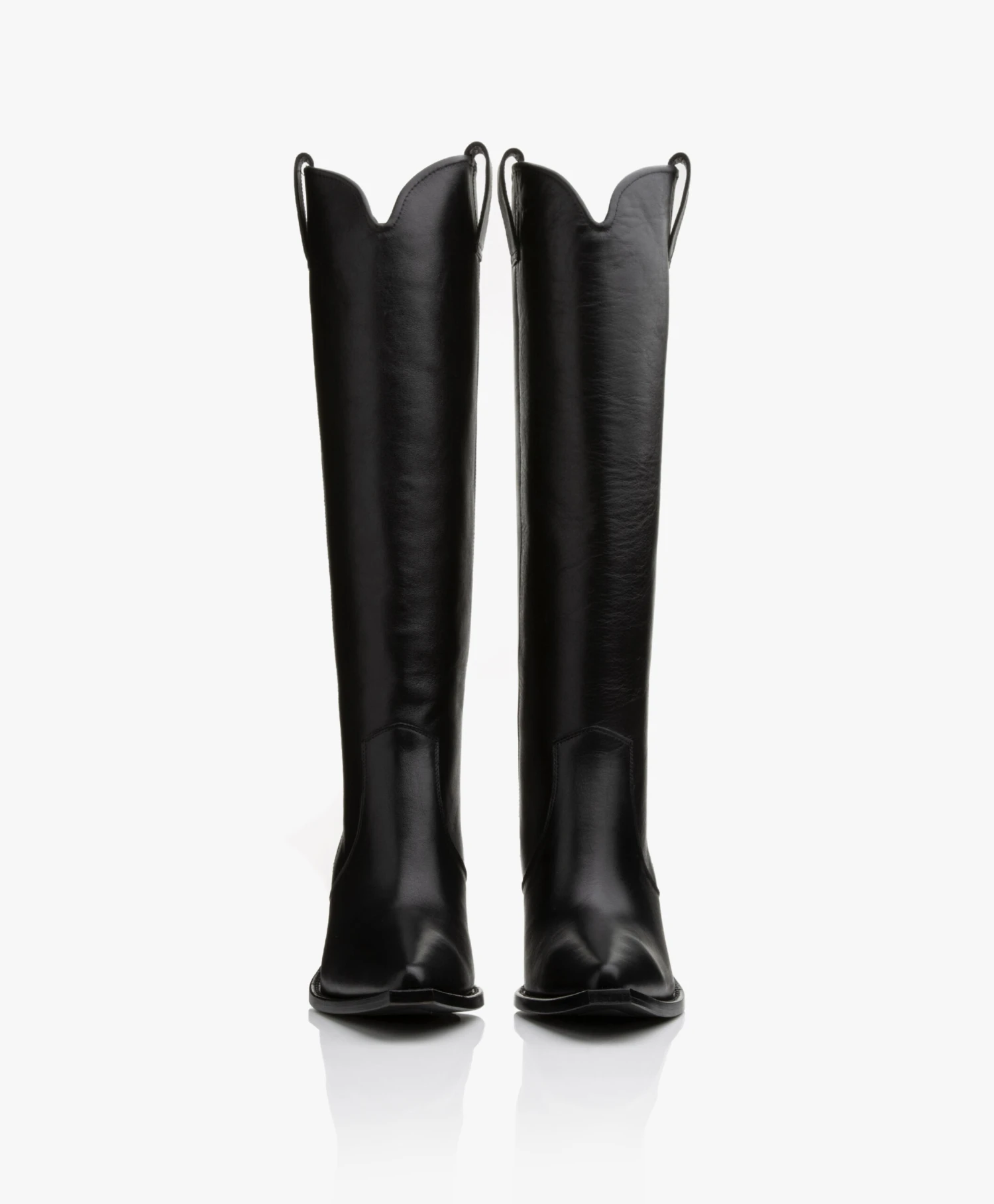 Anine Bing Tall Tania Leren Laarzen - Zwart 7 Anine Bing Tall Tania Leren Laarzen - Zwart - Afbeelding 7