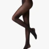 Falke Matt Deluxe 30 Den Panty - Zwart