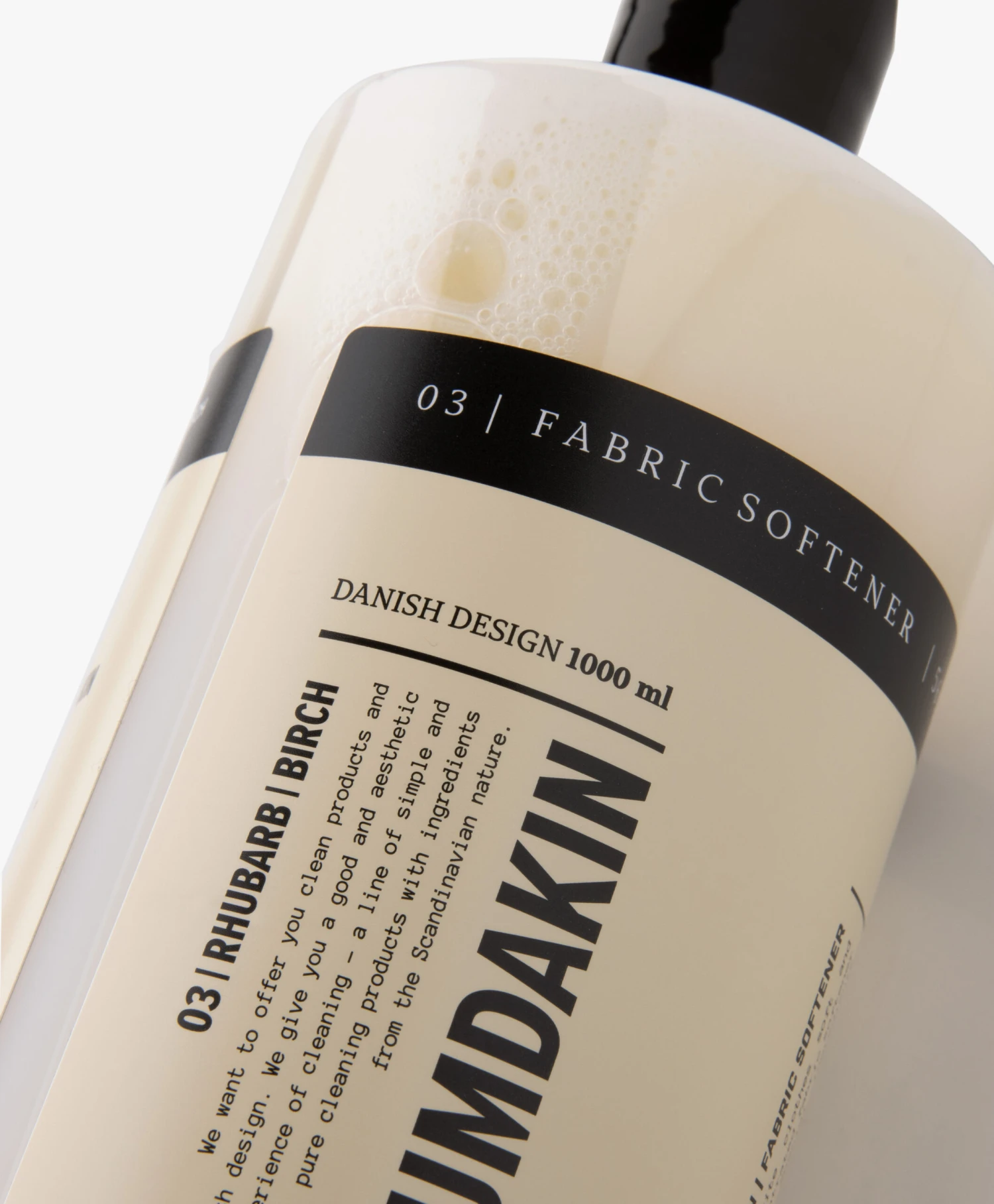 Humdakin 1000Ml Wasverzachter - Rabarber & Berk 2 Humdakin 1000Ml Wasverzachter - Rabarber & Berk - Afbeelding 2