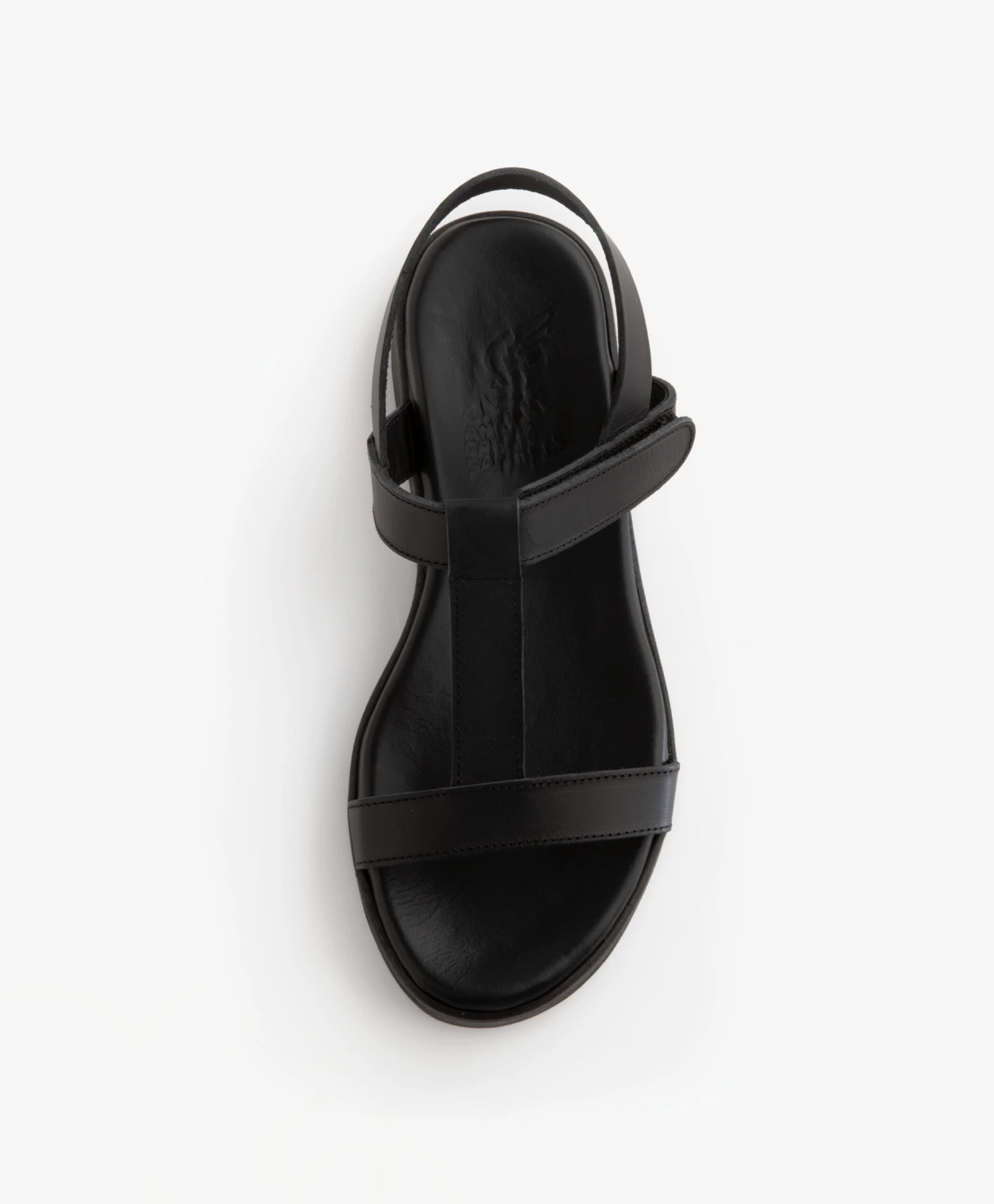 Ancient Greek Myrto Leren Platform Sandalen - Zwart 11 Ancient Greek Myrto Leren Platform Sandalen - Zwart - Afbeelding 11