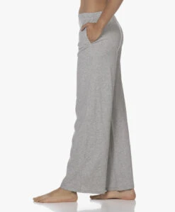 Skin Chistine Katoenen Jersey Broek - Grijs Mêlee -Mode Kleding d0421065 42ff 4450 b621 efb751d890bc 220