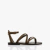 K. Jacques St. Tropez Epicure Leren Sandalen - Horsy Baby Leopard
