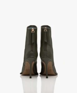 Alias Mae Abbie Leren Stiletto Enkellaarzen - Dark Forest -Mode Kleding d4106026 f92d 4d1c a011 fa7b7c228723 04