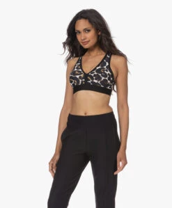 Deblon Sports Charly Bh Top - Leopard Off-White -Mode Kleding d7045371 78b9 4561 91d7 b987934de42d 176
