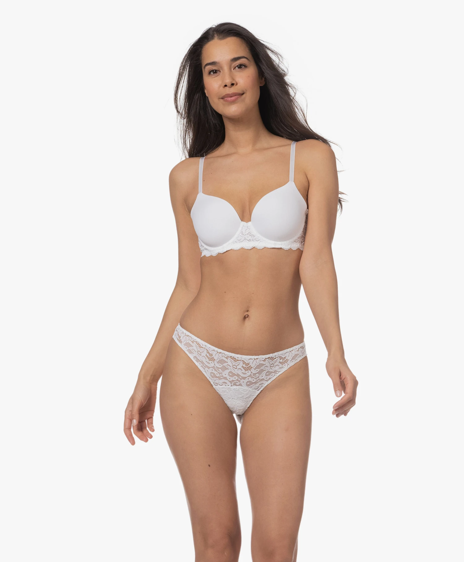 Hanro Moments Kanten String - Wit 12 Hanro Moments Kanten String - Wit - Afbeelding 12