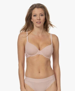 Wolford Beauty Cotton Voorgevormde Demi Bh - Poederroze -Mode Kleding d7cd256c 8e1e 42f5 bf37 fa1bba19f786 05