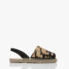 Castañer Pomila Slingback Espadrilles - Naturel/Zwart
