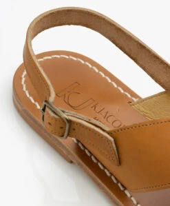 K. Jacques St. Tropez Osorno Leren Sandalen - Naturel -Mode Kleding d80478cb c8f4 4c1b 8c14 cd4b1c9d421a 03