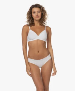 Hanro Invisible Cotton Brazilian Slip - Wit -Mode Kleding d8d8a180 f93c 4d3f 9bbd 2759e3695567 118