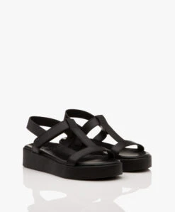 Ancient Greek Myrto Leren Platform Sandalen - Zwart 14 Ancient Greek Myrto Leren Platform Sandalen - Zwart -Mode Kleding d9ad96f2 2e97 486d be90 a0a29a1550b4 07