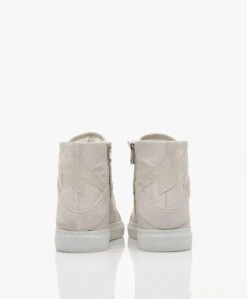 Zadig & Voltaire Zv1747 High Flash Concrete Sneakers - Beige -Mode Kleding d9bbb286 7374 4276 a461 deb9eb3e6445 03
