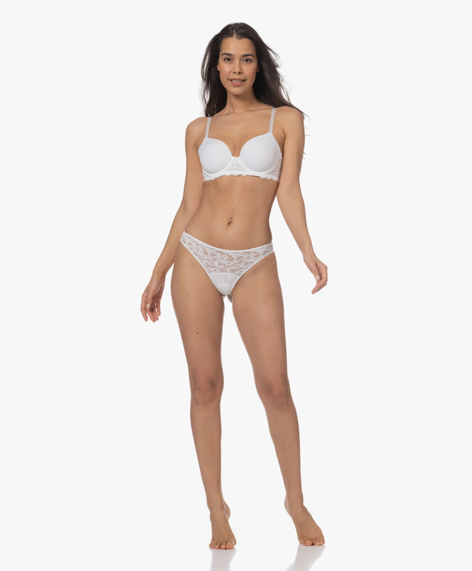 Hanro Moments Kanten String - Wit 10 Hanro Moments Kanten String - Wit - Afbeelding 10