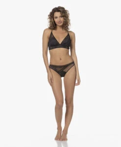 Calvin Klein Mesh En Kanten Slip - Zwart -Mode Kleding dbc97b3f ac76 40c4 ad15 15919dec757e 87