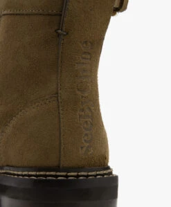 See By Chloé Mallory Combat Hoge Leren Enkellaarzen - Olive 25 See By Chloé Mallory Combat Hoge Leren Enkellaarzen - Olive -Mode Kleding dc19ff45 9d6e 472a 9272 dea4196b9a2b 15