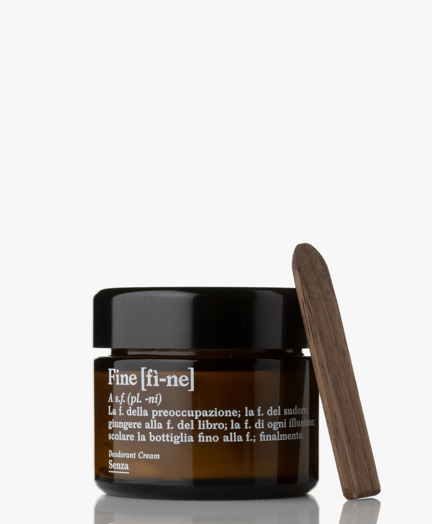 Fine Crème Deodorant Jar - Senza Geurloos 50G 1 Fine Crème Deodorant Jar - Senza Geurloos 50G