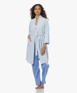 Hanro Cotton Deluxe Jersey Pyjamabroek - Azurine -Mode Kleding dc9203cd 5b85 431d b4c9 50f039fcef97 101